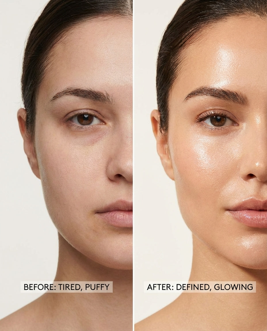 Lymphatic Sculpting Brush — Drains puffiness & defines your jawline in 3 minutes