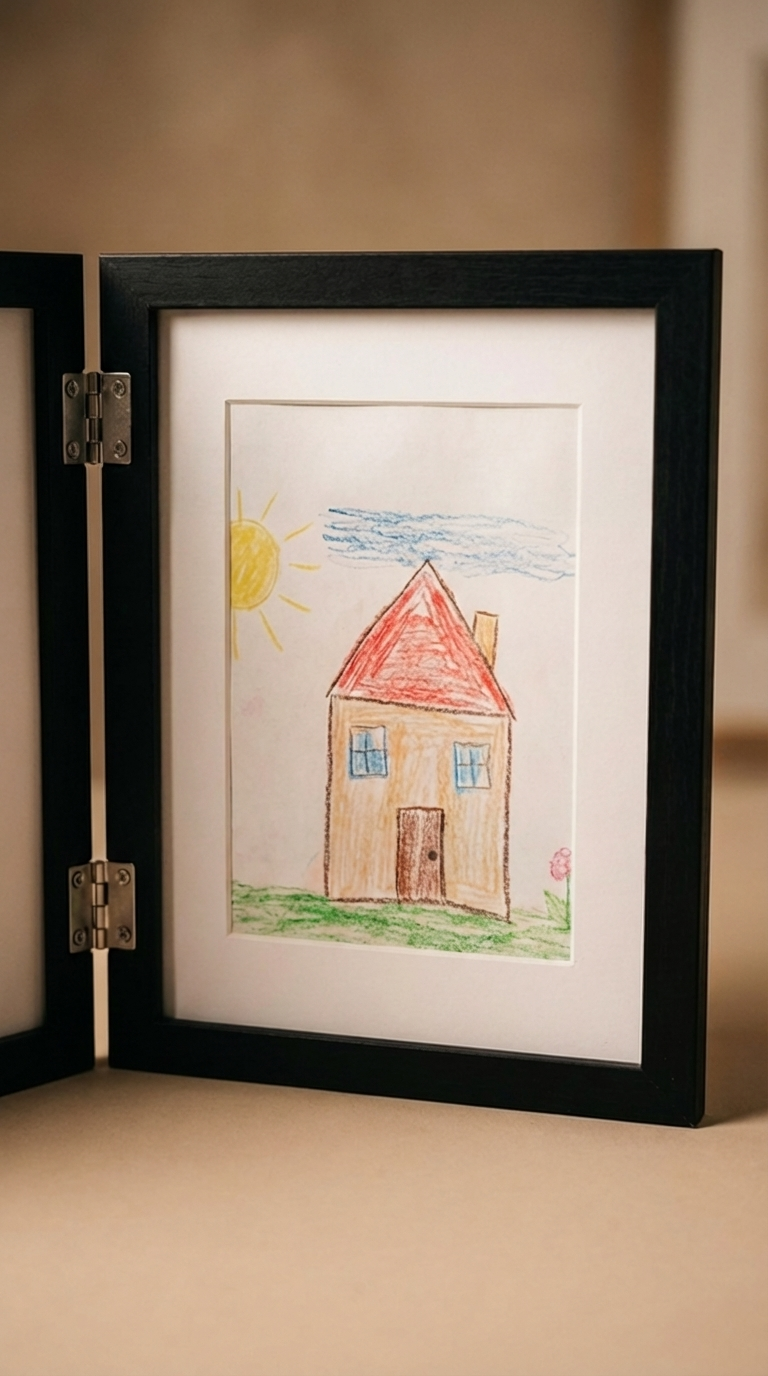 Magnetic Art Frame  — Turn Your Child’s Art Into Moments You’ll Never Forget