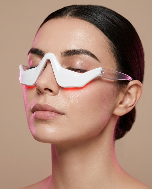 LumaEye Red Light Therapy Eye Mask — Dark Circles, Puffiness & Wrinkles in 10 Minutes