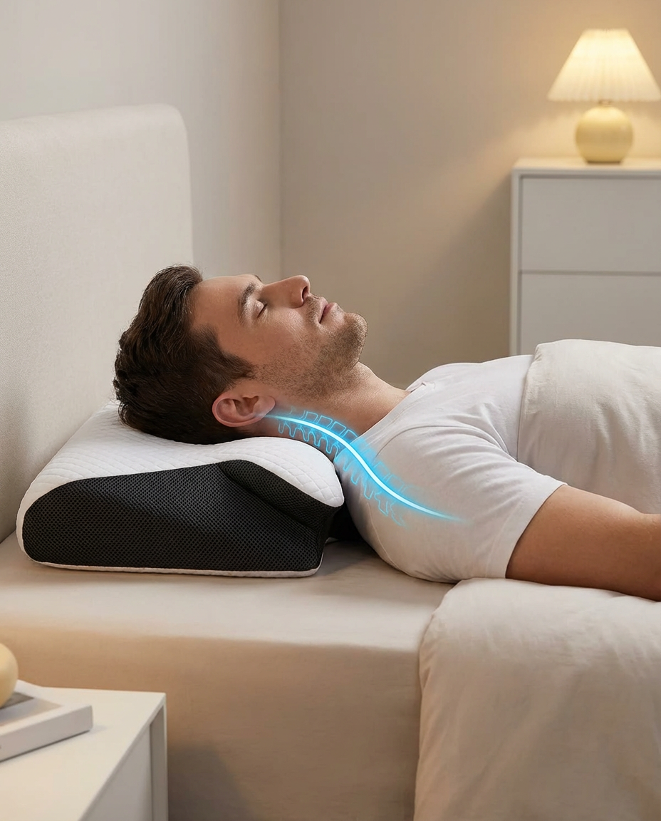 Ergonomic Cervical Pillow - Wake up refreshed every morning