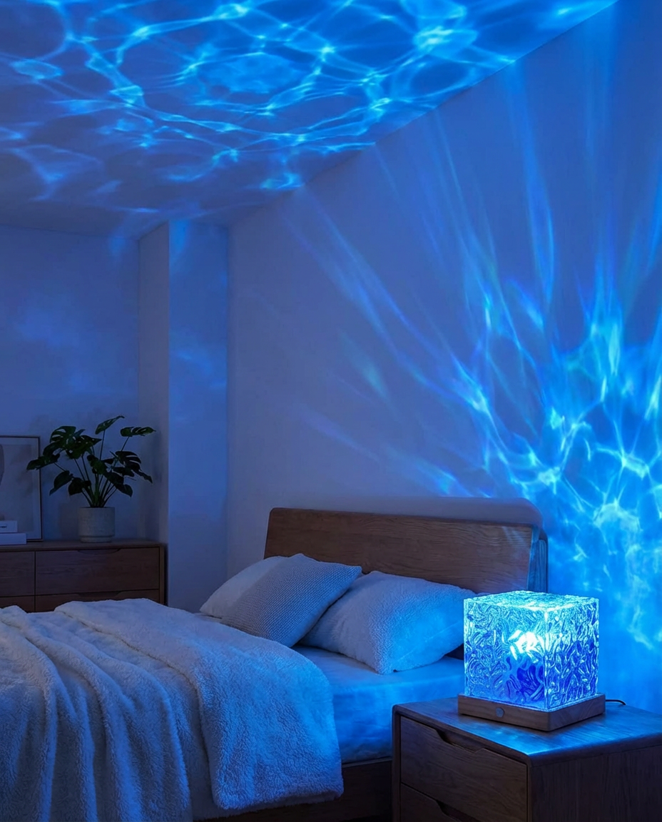 Aurora Ocean Light Projector : Transform Your Room Into A Relaxing Ocean